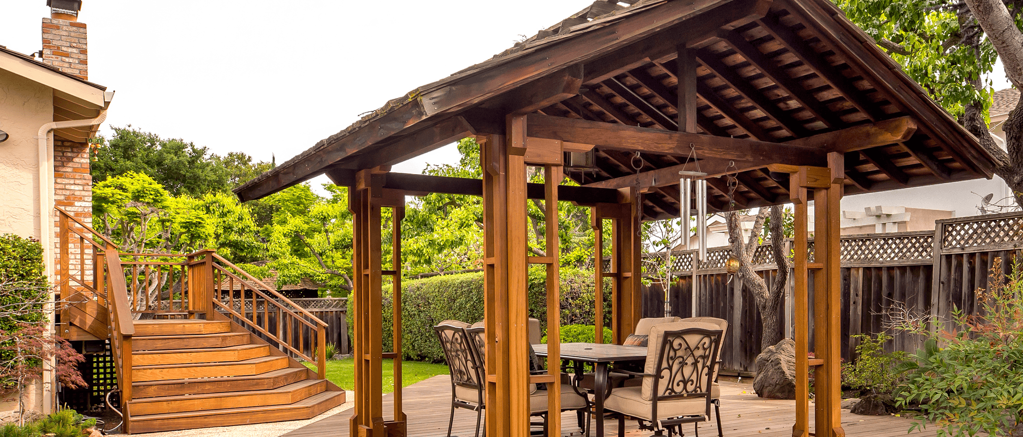 ipe decking pavilion