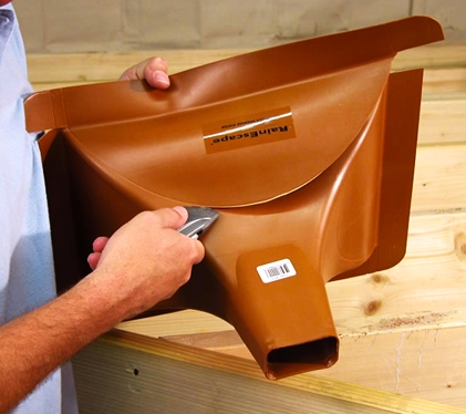 rain escape decking hardware