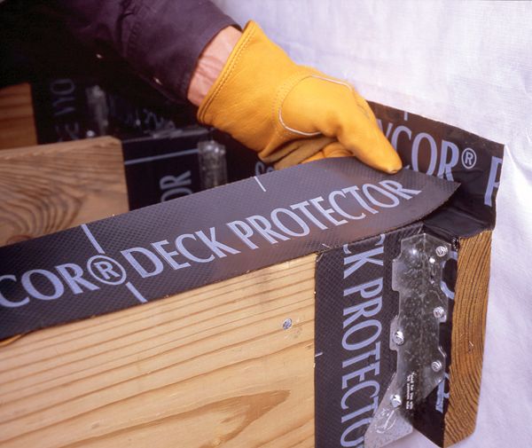 joist protector decking hardware