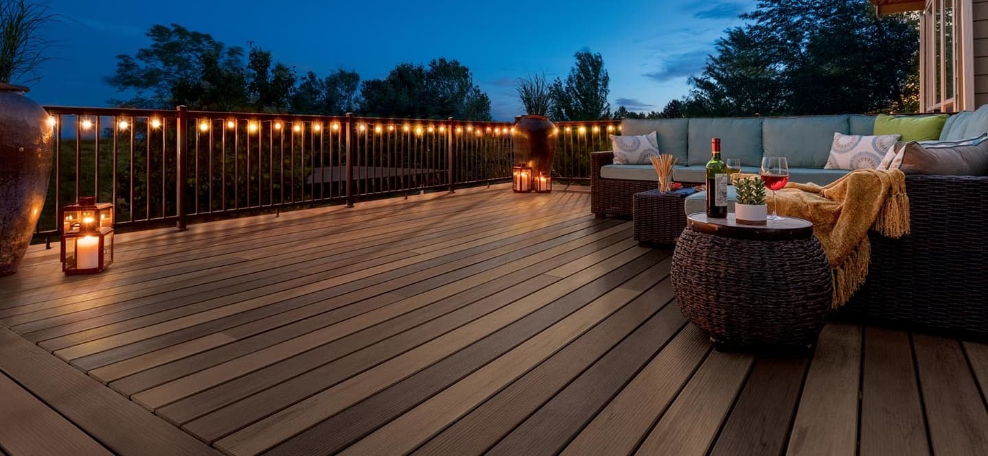 azek tigerwood pecan composite decking