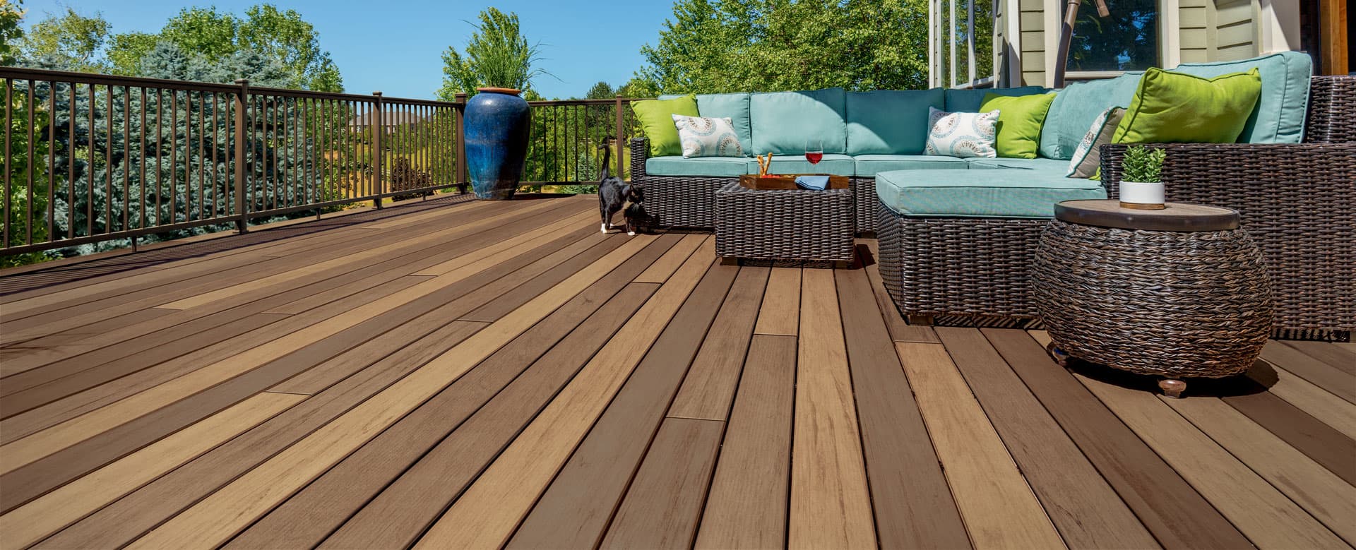 timbertech composite decking pecan san francisco