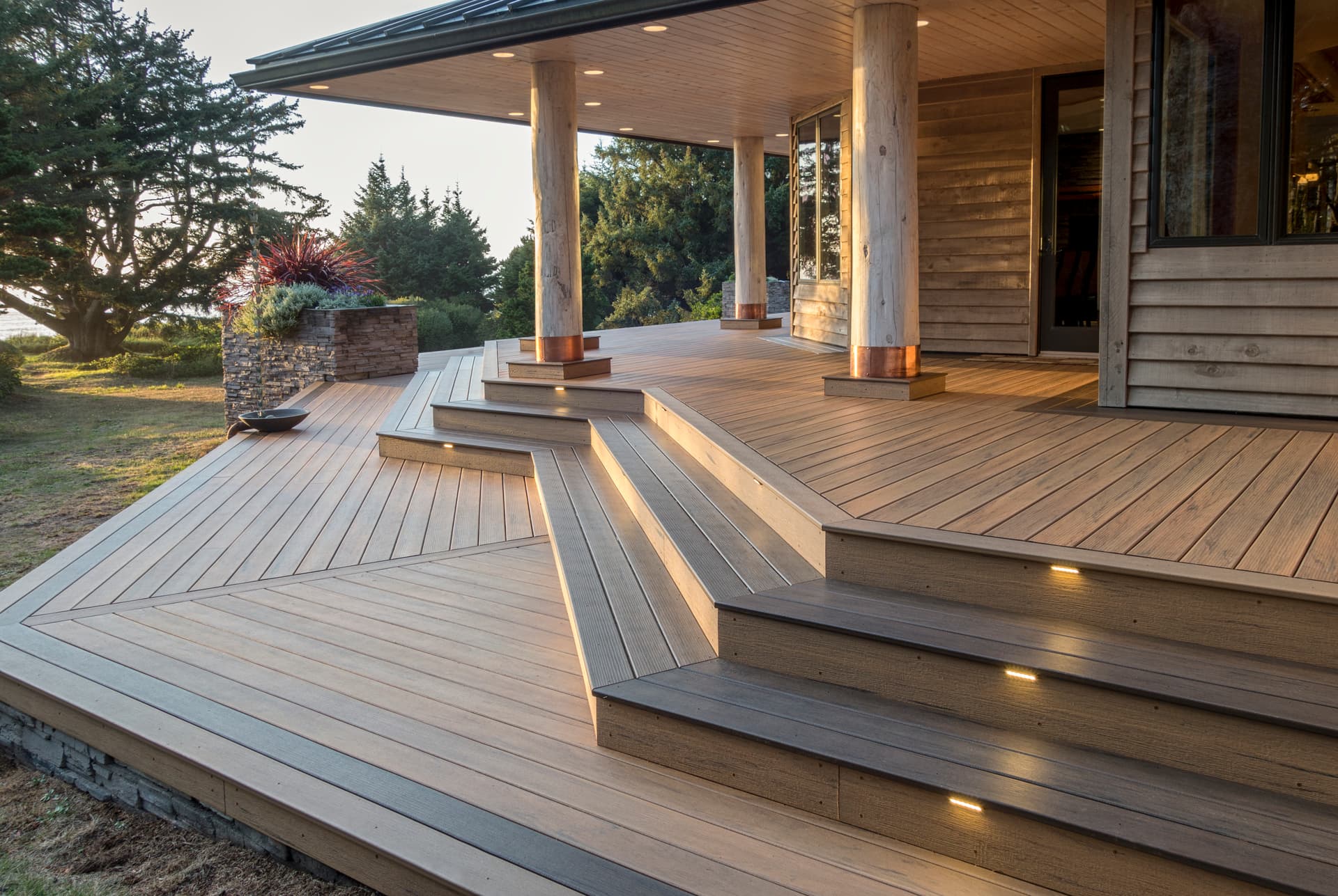 timbertech legacy tigerwood composite decking