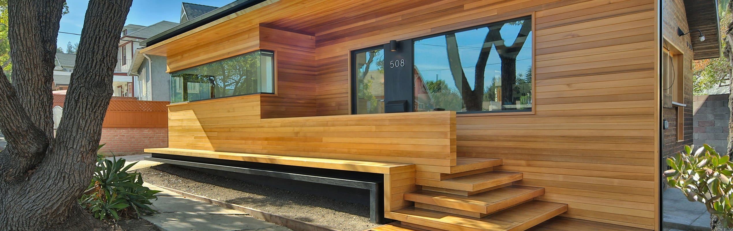 clear western red cedar siding